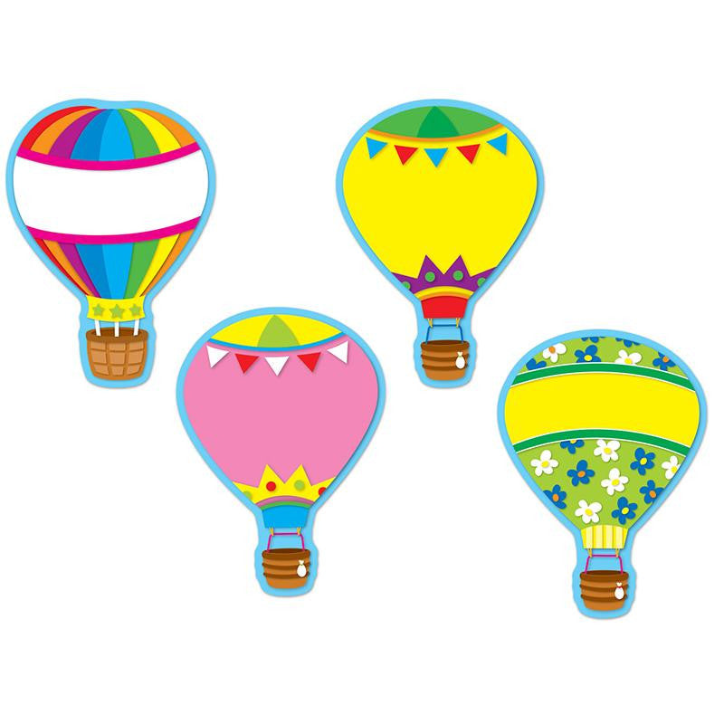 HOT AIR BALLOONS ACCENTS - 36PK