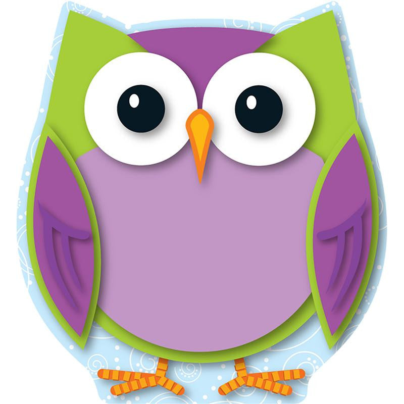 COLORFUL OWL MINI CUT OUTS