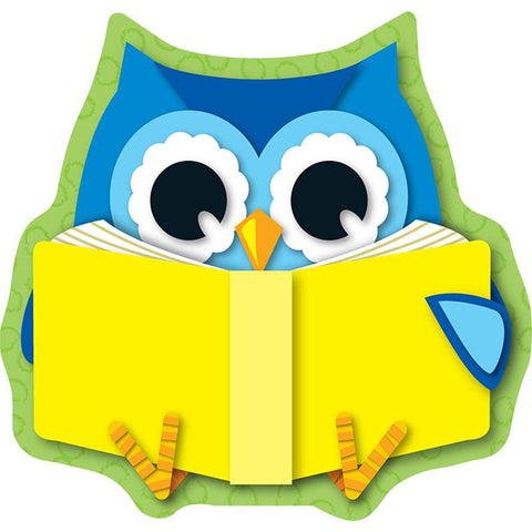 READING OWL MINI CUT OUTS