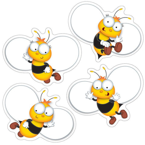 BUZZ-WORTHY BEES COLORFUL CUT OUTS