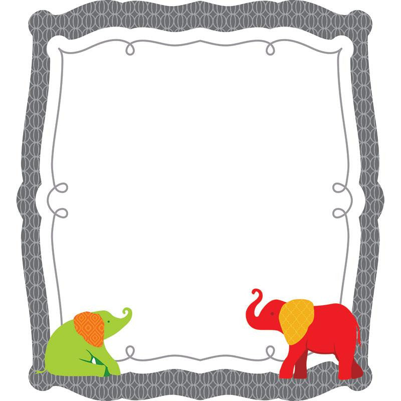 ELEPHANT COLORFUL CUT OUTS GR PK-8