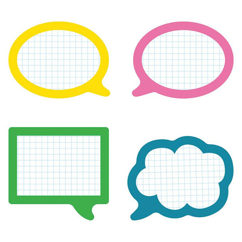 SCHOOL POP SPEECH BUBBLES CUT OUTS