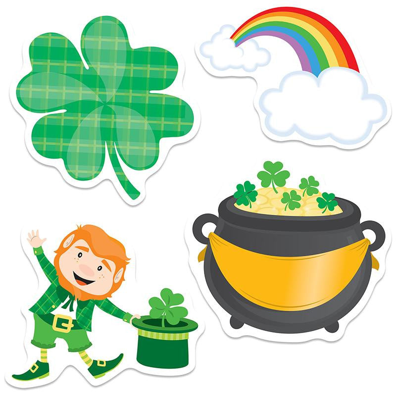 ST PATRICKS DAY CUTOUT GR PK-5