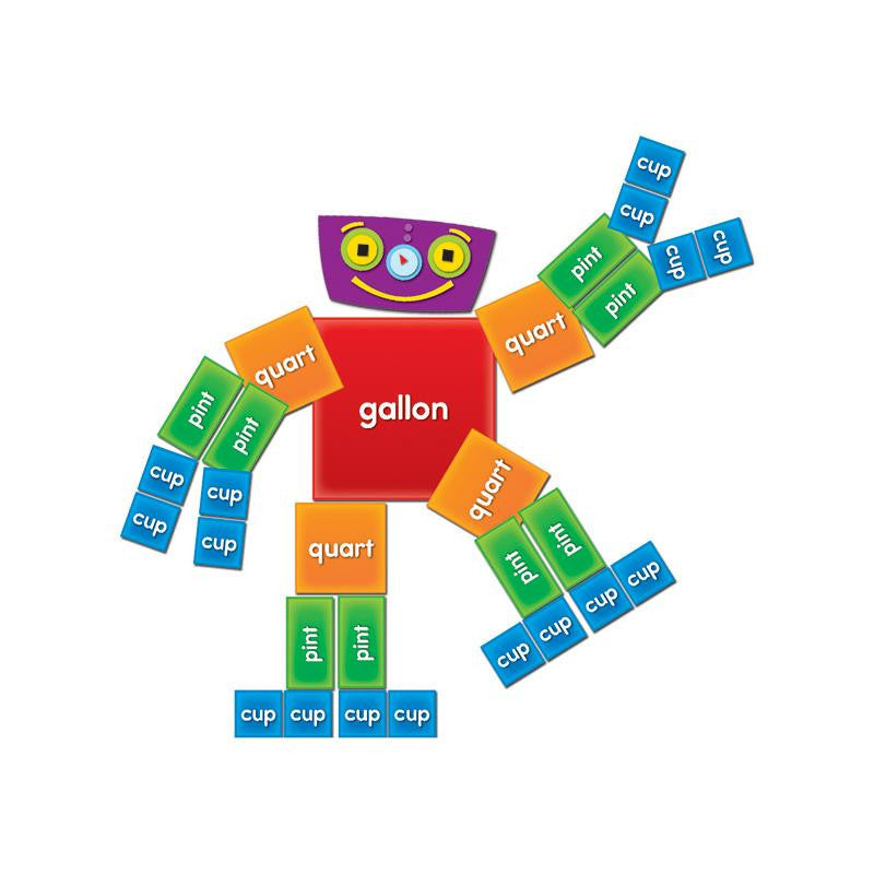 GALLON MAN COLORFUL CUT OUTS GR 1-4