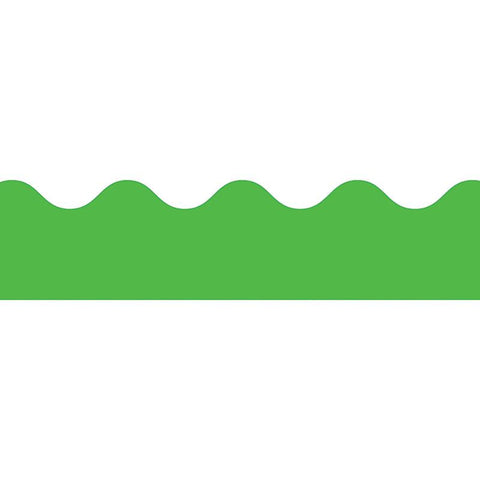 BORDER GREEN SCALLOPED