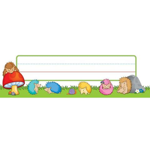 HAPPY HEDGEHOGS NAMEPLATES