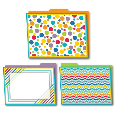 COLOR ME BRIGHT FOLDERS 6PK