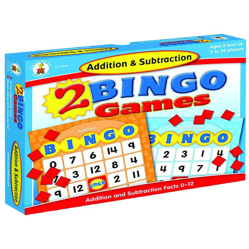 ADDITION & SUBTRACTION BINGO