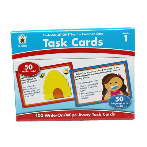 CENTER SOLUTIONS TASK CARDS GR 1