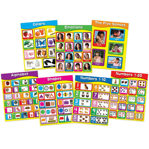 EARLY LEARNING CHARTLET SET