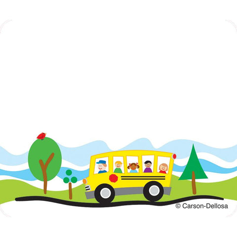 SCHOOL BUS NAME TAGS