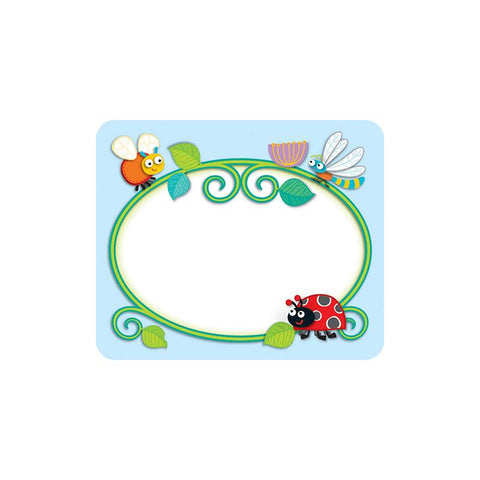 BUGGY FOR BUGS NAME TAGS