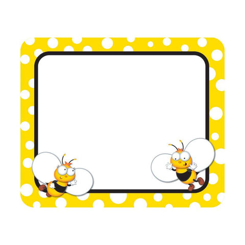 BUZZ-WORTHY BEES NAME TAGS