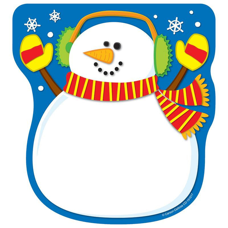 SNOWMAN NOTEPAD