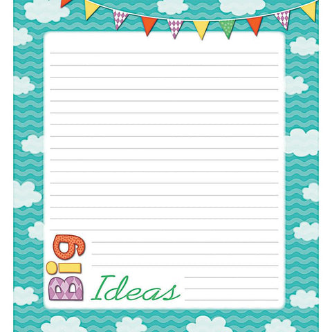 UP AND AWAY SHAPE NOTEPAD GR PK-8