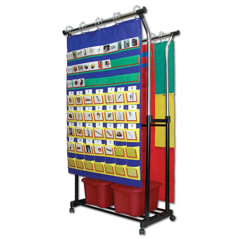 DOUBLE POCKET CHART STAND &