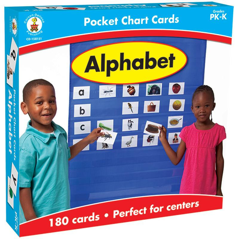 ALPHABET POCKET CHARTS GR PK-K