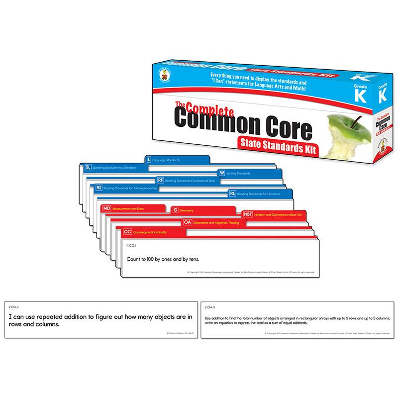 GR K THE COMPLETE COMMON CORE STATE