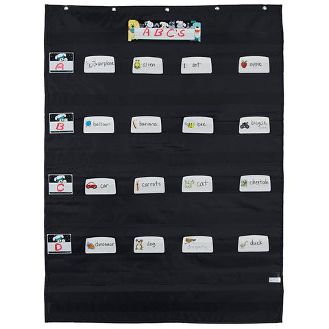 ESSENTIAL POCKET CHART BLACK