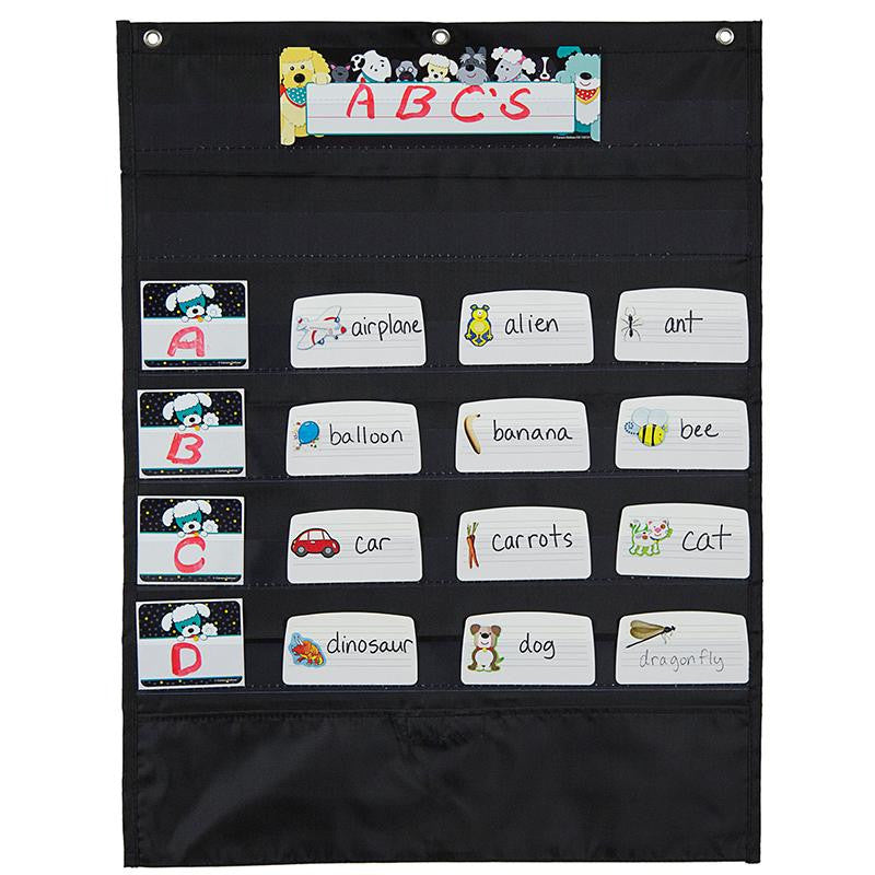 MINI ESSENTIAL POCKET CHART BLACK