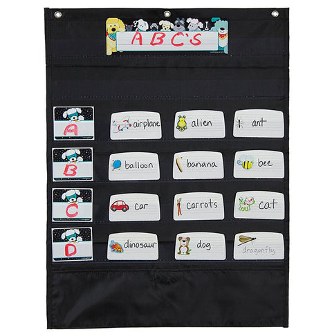 MINI ESSENTIAL POCKET CHART BLACK