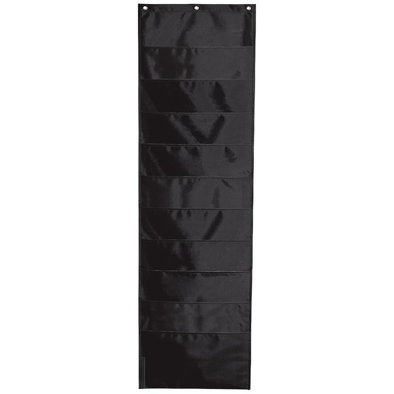 STORAGE POCKET CHART BLACK