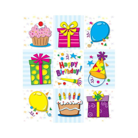 BIRTHDAY PRIZE PACK STICKERS