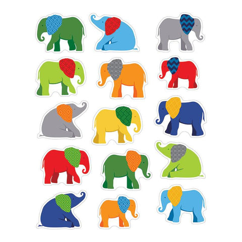 ELEPHANT STICKERS GR PK-8