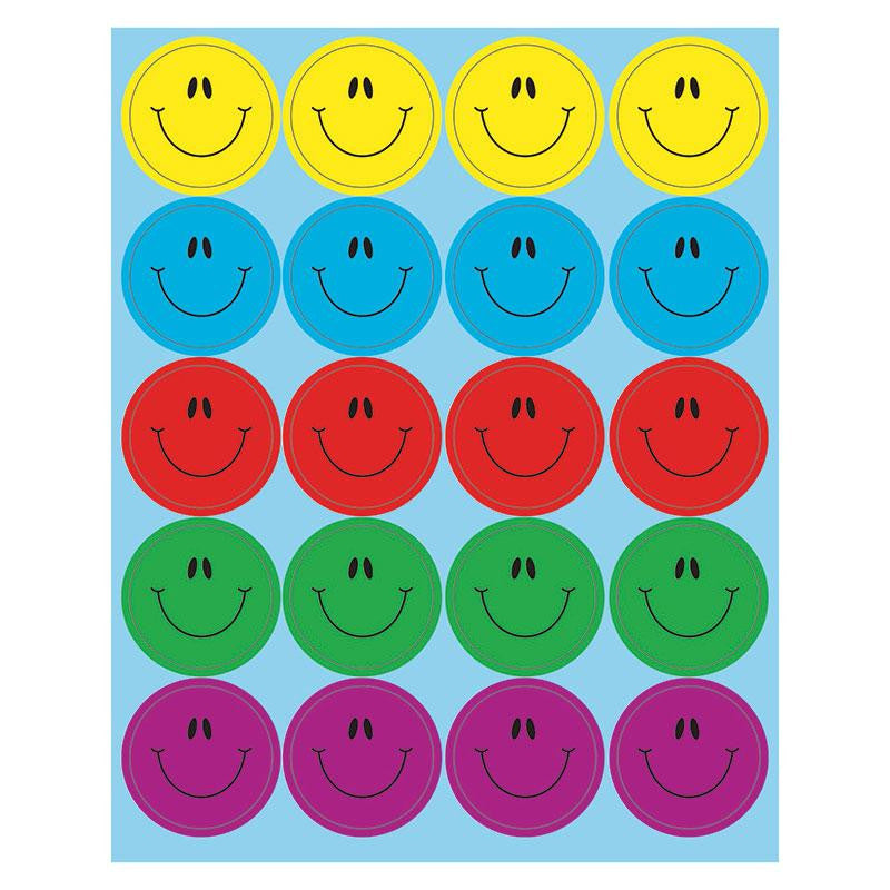 DAZZLE SMILEY FACES STICKERS