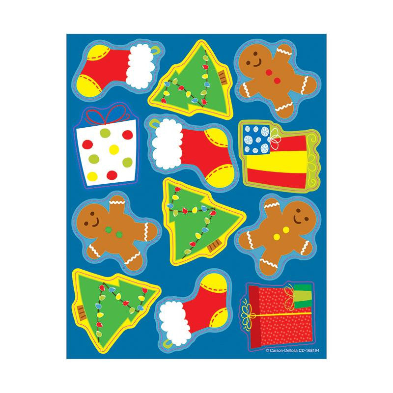 HOLIDAY SHAPE STICKERS