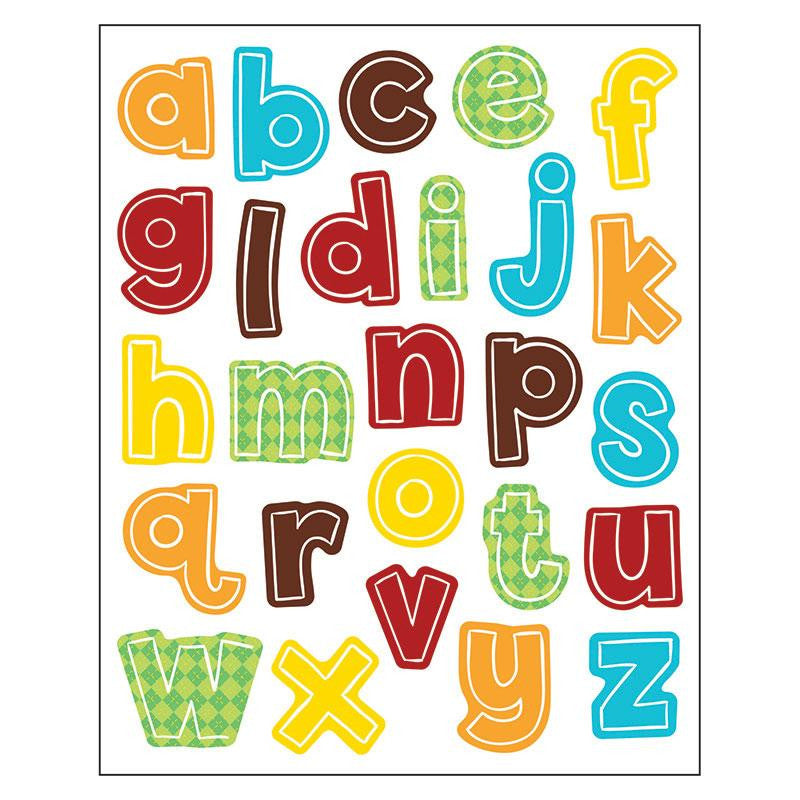 HIPSTER ALPHABET LOWERCASE SHAPE