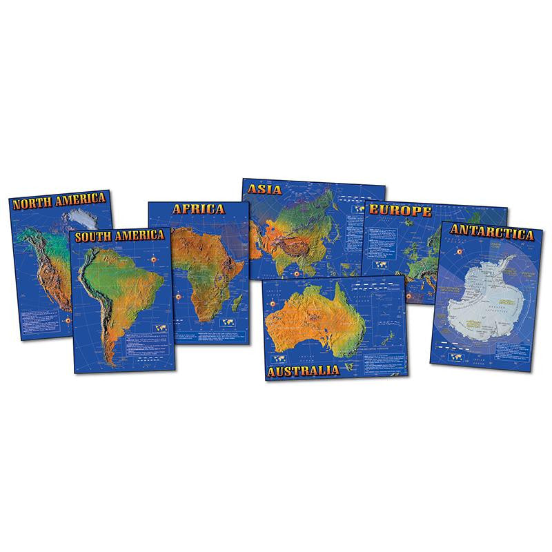 BB SET SEVEN CONTINENTS OF WORLD