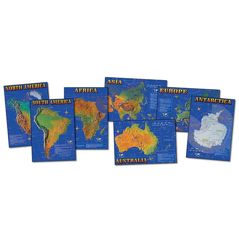 BB SET SEVEN CONTINENTS OF WORLD