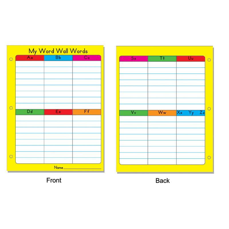 PORTABLE WORD WALL GR 1-3 12-PK