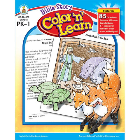 BIBLE STORY COLOR N LEARN