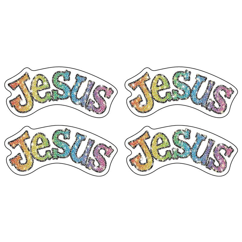 DAZZLE STICKERS JESUS