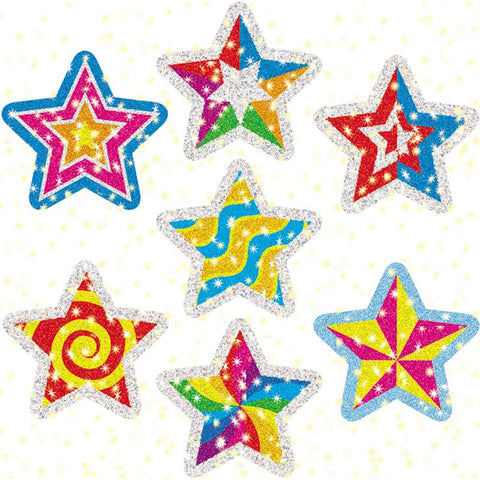 DAZZLE STICKERS STAR POWER 75-PK