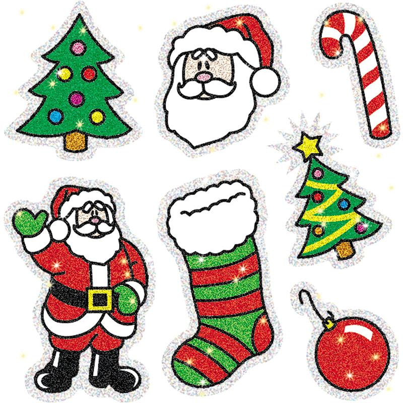 DAZZLE STICKERS CHRISTMAS 105-PK