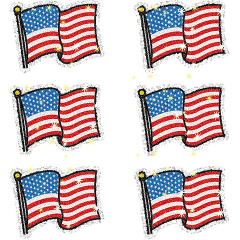 DAZZLE STICKERS FLAGS 90-PK ACID &