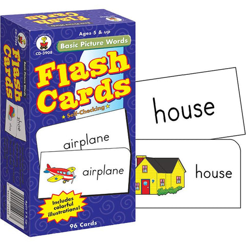 FLASH CARDS BASIC PICTURE WORDS