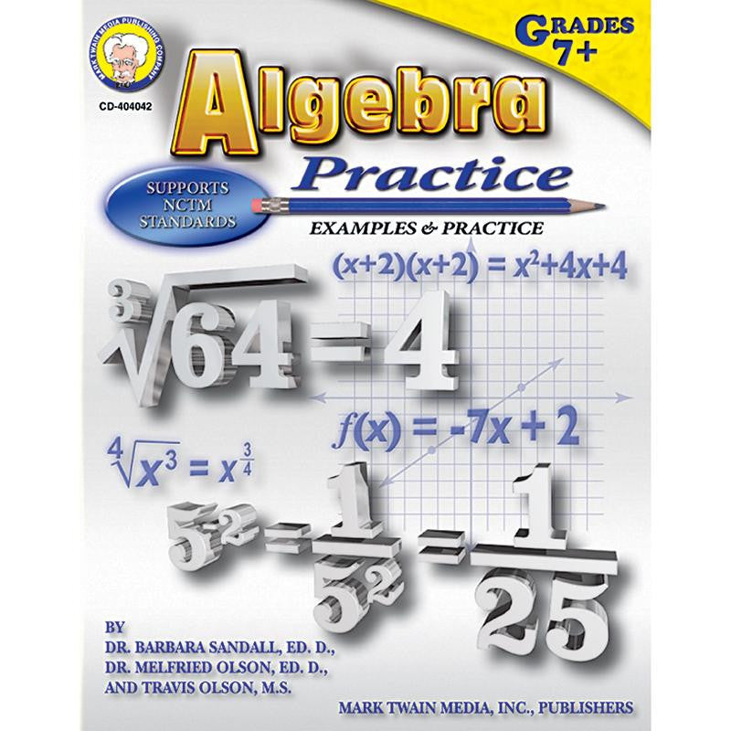 ALGEBRA PRACTICE