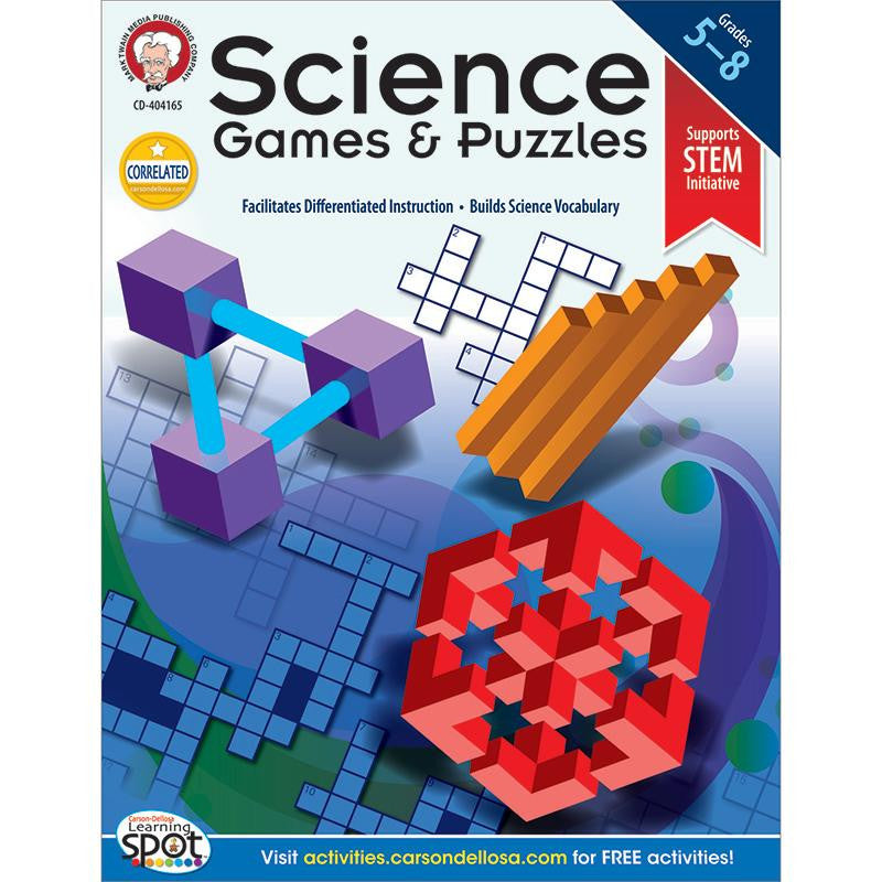 SCIENCE GAMES AND PUZZLES