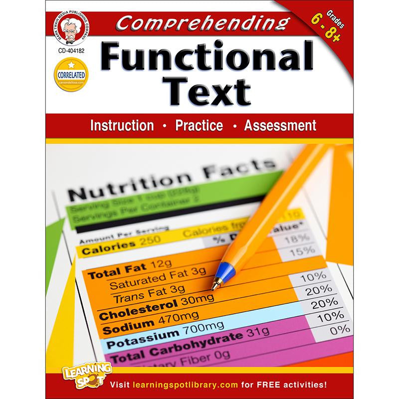 COMPREHENDING FUNCTIONAL TEXT