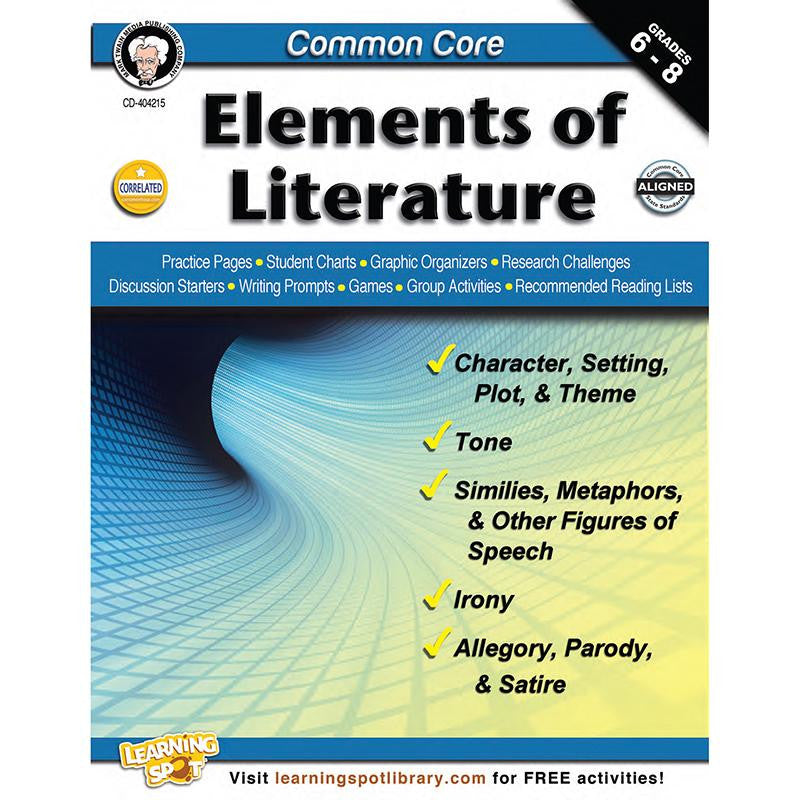 COMMON CORE ELEMENTS OF LITERATURE