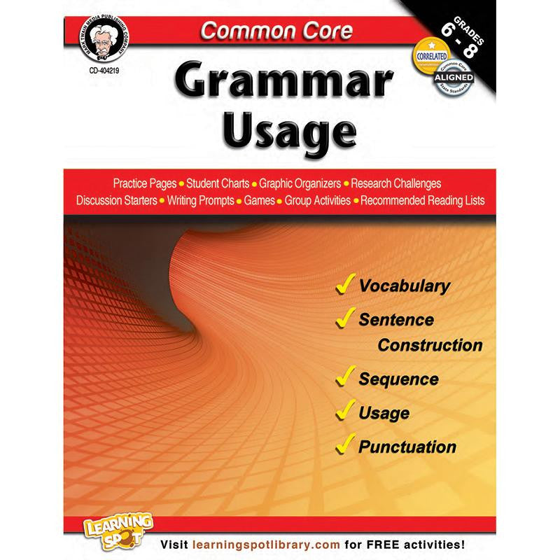 GR 6-8 COMMON CORE GRAMMAR USAGE