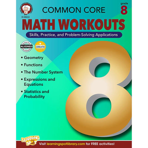 GR 8 COMMON CORE MATH WORKOUTS