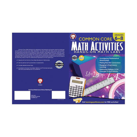 COMMON CORE MATH ACTIVITIES