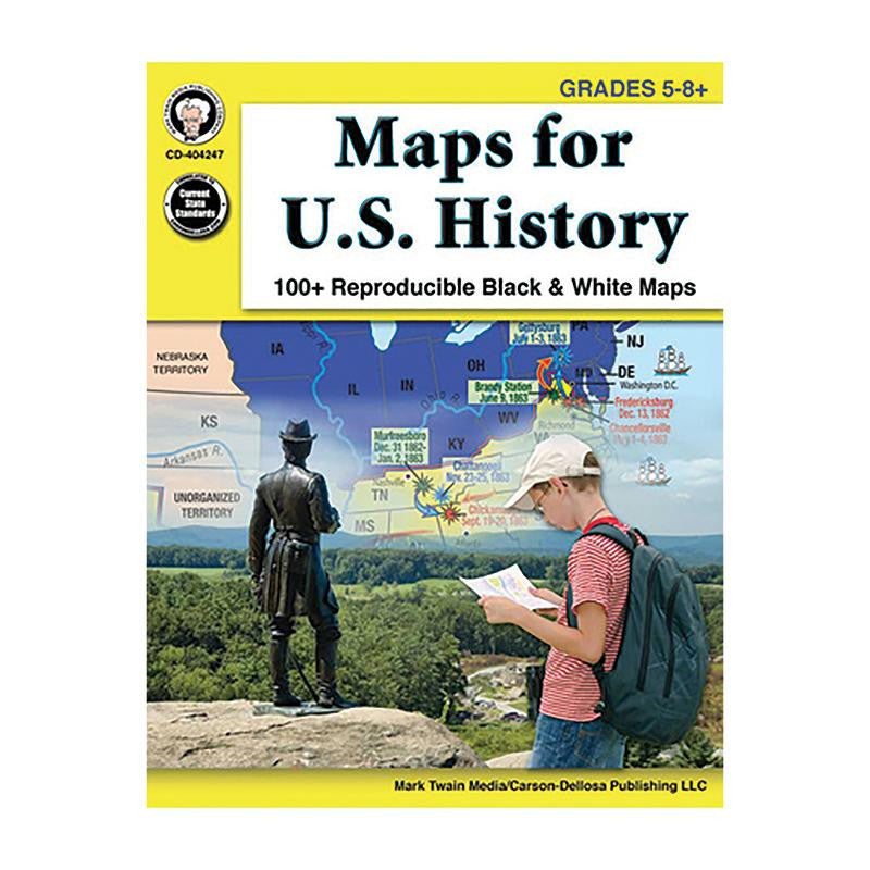 MAPS FOR US HISTORY GR 5-8