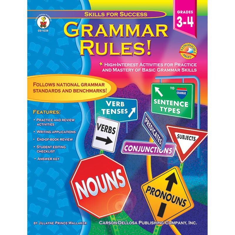 GRAMMAR RULES GR 3-4 BASIC GRAMMAR