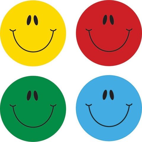 SMILEY FACES MULTICOLOR STICKERS